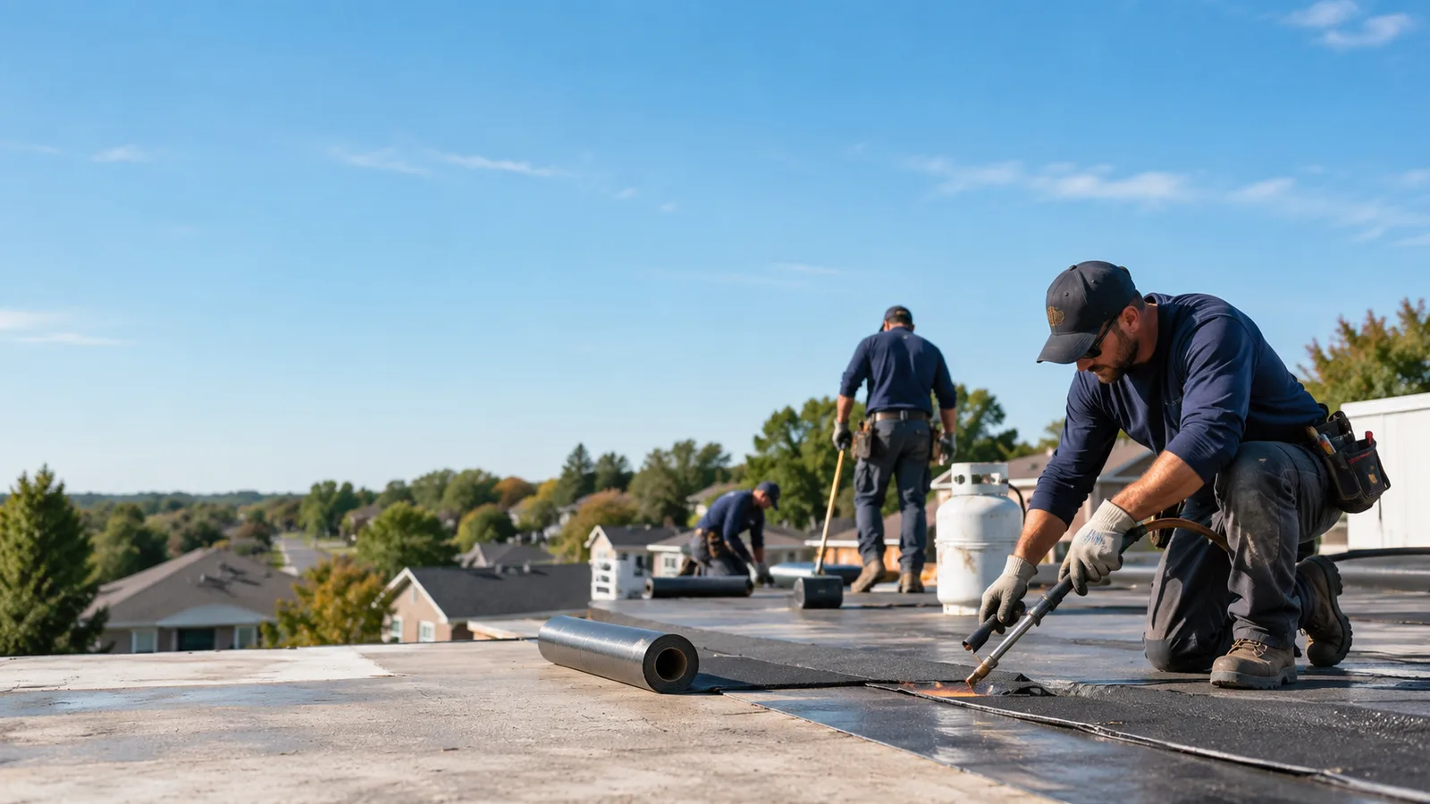 Flat Roof Leak Repair providers in Avon, IL